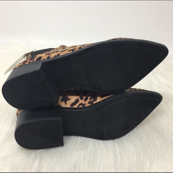 A New Day Krista Leopard print ankle bootie - Picture 4 of 4